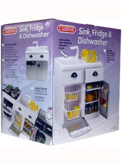Sink Fridge Dishwasher Kitchen Set New Kids Toy