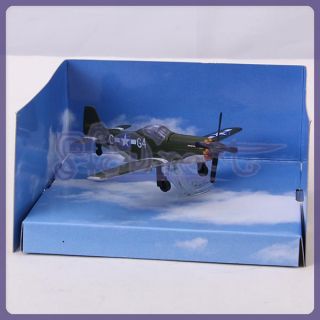 Kids Gift Toy WWII Military Fighter Plane Mustang Aircraft Hobby Model
