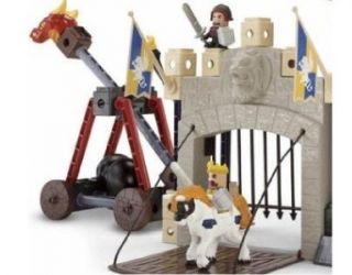 Fisher Price Trio Kings Castle Building Blocks Kids Toy