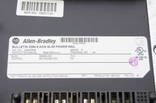 Allen Bradley Kinetix 6000 2094 BC04 M03 s and 2094 BM02 s Servo
