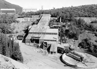 Silver King Mining Company Ore Mill Park City West UT 1971 Photo