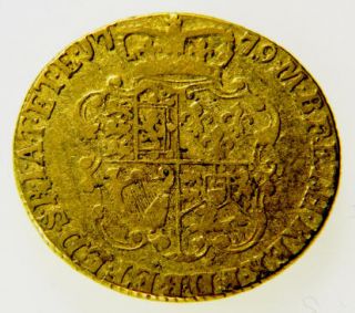 1779 King George III Gold Guinea. One of the less common years. 8.2