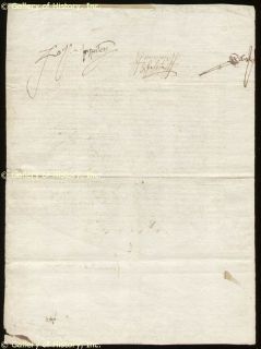 King Ferdinand V Spain Manuscript Document Signed