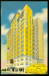 1950 King Edward Hotel   The City of Times Square USA Everybodys