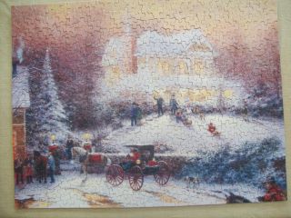 Springbok Thomas Kinkade Victorian Christmas II 500 Piece Puzzle