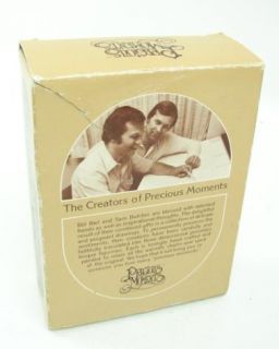 80s Wee Three Kings Enesco Precious Moments Ornament Set in Orig Box