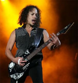 Miniature Guitar Kirk Hammett ESP KH Ouija Decal Black KH2 Custom