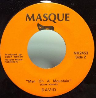 DAVID pretty woman / man on a mountain 7 VG+ NR2453 Private Soft Rock