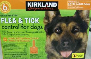Kirkland Signature Flea & Tick Control for Extra Large Dogs 6 Month