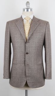 New $6600 KITON Brown Suit 40 50