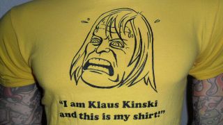 Am Klaus Kinski This Is My Shirt Elastic No No Band