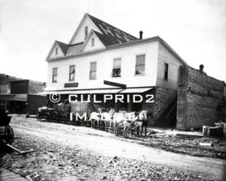 1904 Photo Klamath Falls Oregon Freight Main Street