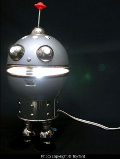Robot Light Torino Style Tabletop Lamp Functional Art
