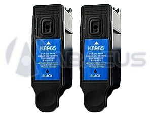 2pk Black Kodak 10 K8965 Ink Jet Cartridge Replace Part 1215581