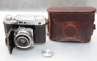 Kodak Retina II Rangefinder Camera+50mm Ektar Lens+Cap+Case++BEAUTIFUL