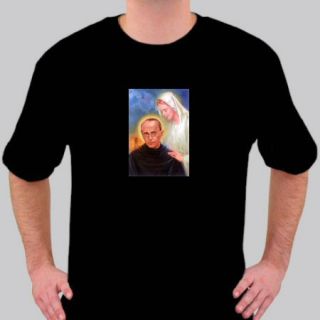 Patron Saint of Addicts St Maximilian Kolbe Tee T Shirt
