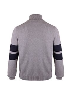 Henri Lloyd Helm half zip sweater Light Grey   