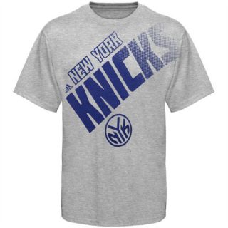 New York Knicks Adidas Grey Fade T Shirt Sz Large
