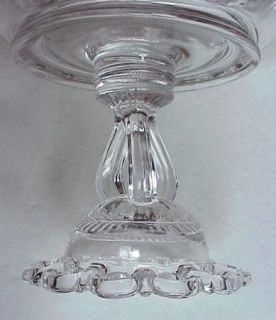 Vintage Westmoreland Glass Doric Lace 10 Comport Compote Candy