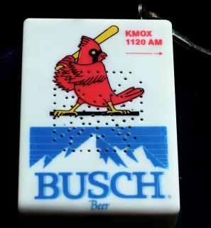 Louis Cardinals Baseball Radio Transister Kroger Kmox Red Bird