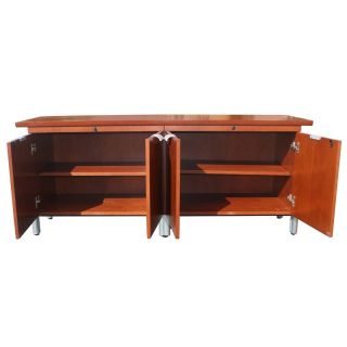 Knoll Frattini Propeller Four Position Cherry Credenza