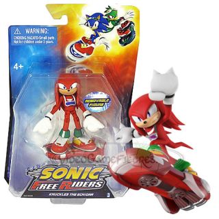 Knuckles is a power ty pe character i n Sonic Free Riders. Knuckles