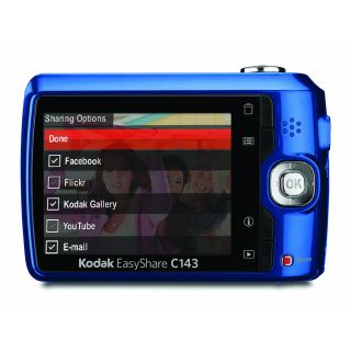 Kodak EasyShare C143 Digital Camera Blue