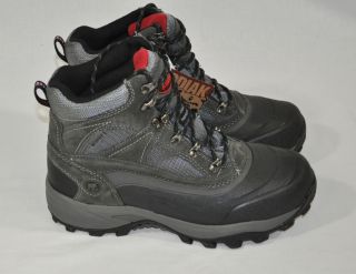 New Kodiak Mens Boulder Winter Boots Waterproof Thermolite Gray Black