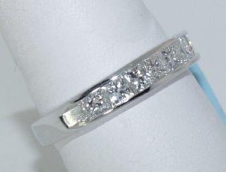 Kwiat 18 KT White Gold and Diamond Ring Band