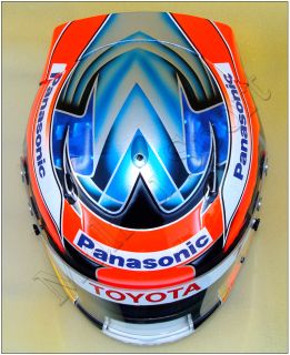 Timo Glock Formula F1 2009 Replica Helmet Scale 1 1 New
