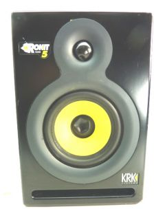KRK Systems Rokit Powered 5 Studio Speaker Monitor w Power Cord Sound