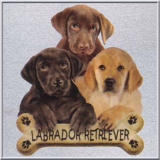 Labrador Retriever Puppies Bone Shirt s 2X 3X 4X 5X