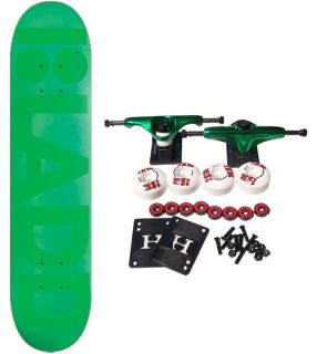 Plan B Skateboards Complete PJ Ladd Subliminal Green 8 Pro Skateboard