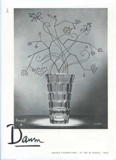 source plaisir de france this is a 1951 print ad for daum