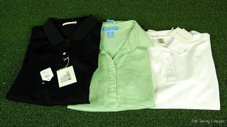 New w Tags Fairway Greene Polo Golf Shirt Ladies Sizes s M L XL MSRP $