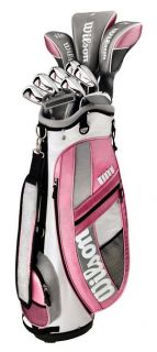 Wilson Hope Platinum Womens Ladies Golf Club Set w Bag