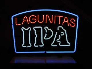 Lagunitas IPA India Pale Ale Beer 3 Color Neon Light Bar Pub Sign New