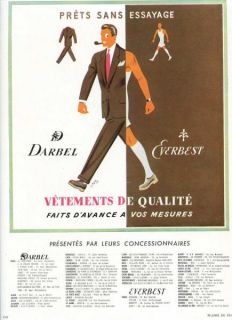 source plaisir de france this is a 1947 print ad for darbel everbest