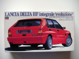 Hasegawa 1 24 Lancia Delta HF Integrale Evoluzione Plastic Model Kit