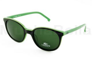 Lacoste Sunglasses L601S Olive and Green Vintage Style Unisex New