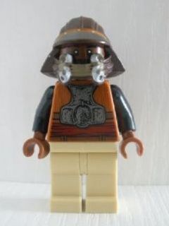 Lando Calrissian in Skiff Outfit Lego Fig from 9496 Desert Skiff Star