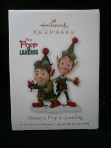 2010 Hallmark Keepsake Ornament Prep and Landing Disney