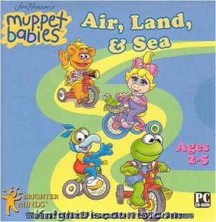 Muppet Babies 3X Pack PC Kids Software Ages 2 5 New
