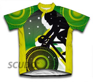 Green Lanter Biker Cycling Jersey All Sizes Bike