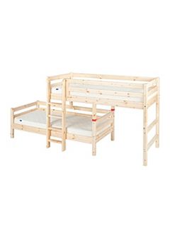 Flexa Stepped or angled bunk beds with ladder   