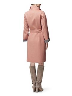 Jaeger Apricot df wrap coat Apricot   