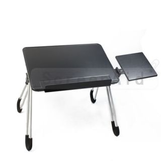 Portable Laptop Desk Table Stand Bed TV Tray Black New