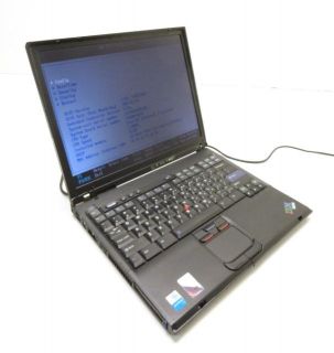 4X IBM ThinkPad T42 T41 Laptops 1 60 1 70GHz Pentium M 512MB PC 2700