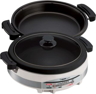 gourmet d expert electric skillet large multi functional electric