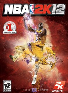 NBA 2K12 Magic 32 Johnson(Sony Playstation 3)  Move